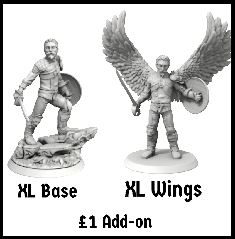 Hero Forge UK Printing XL Miniatures Examples
