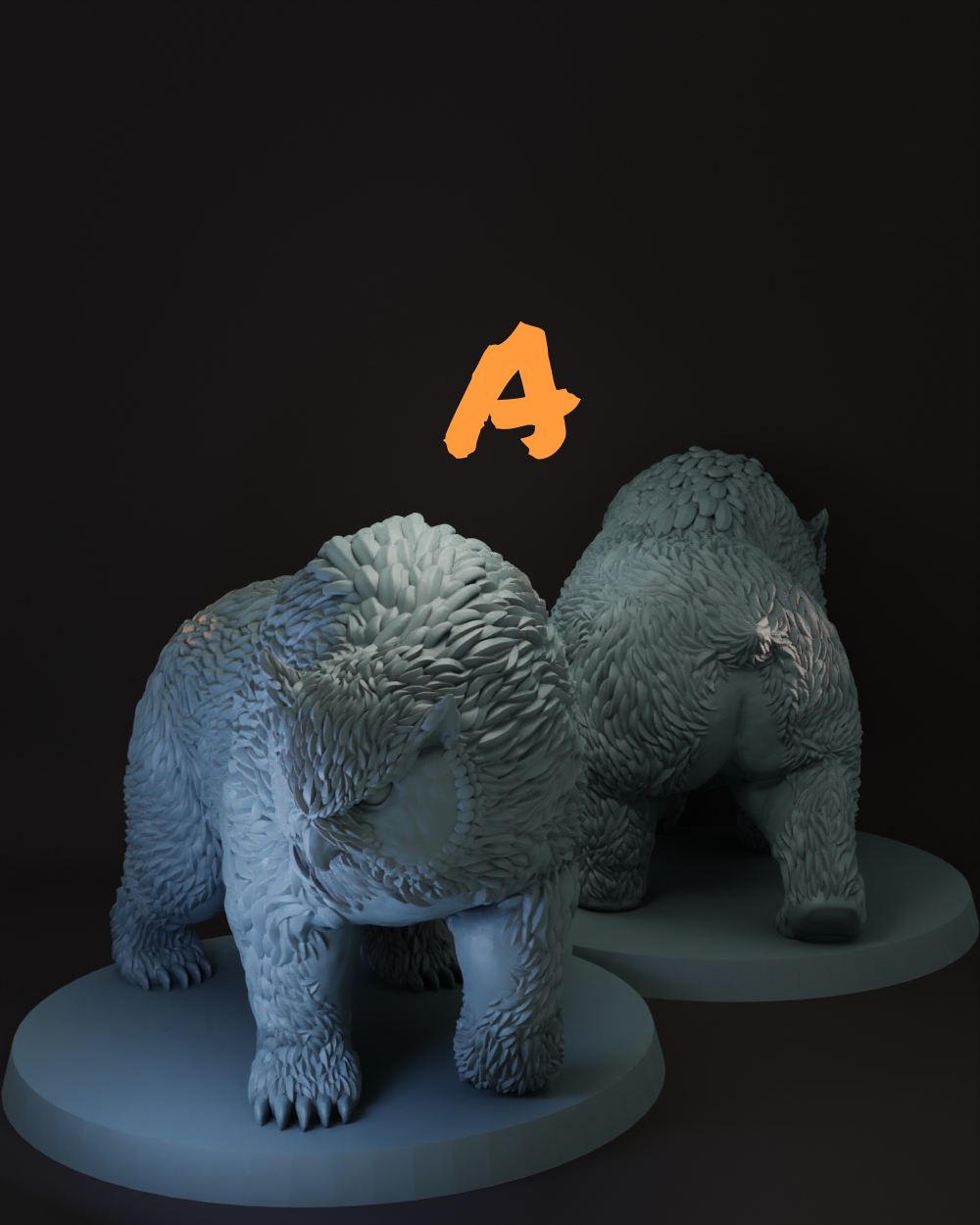 Owlbear Adult Monster Tabletop Miniature