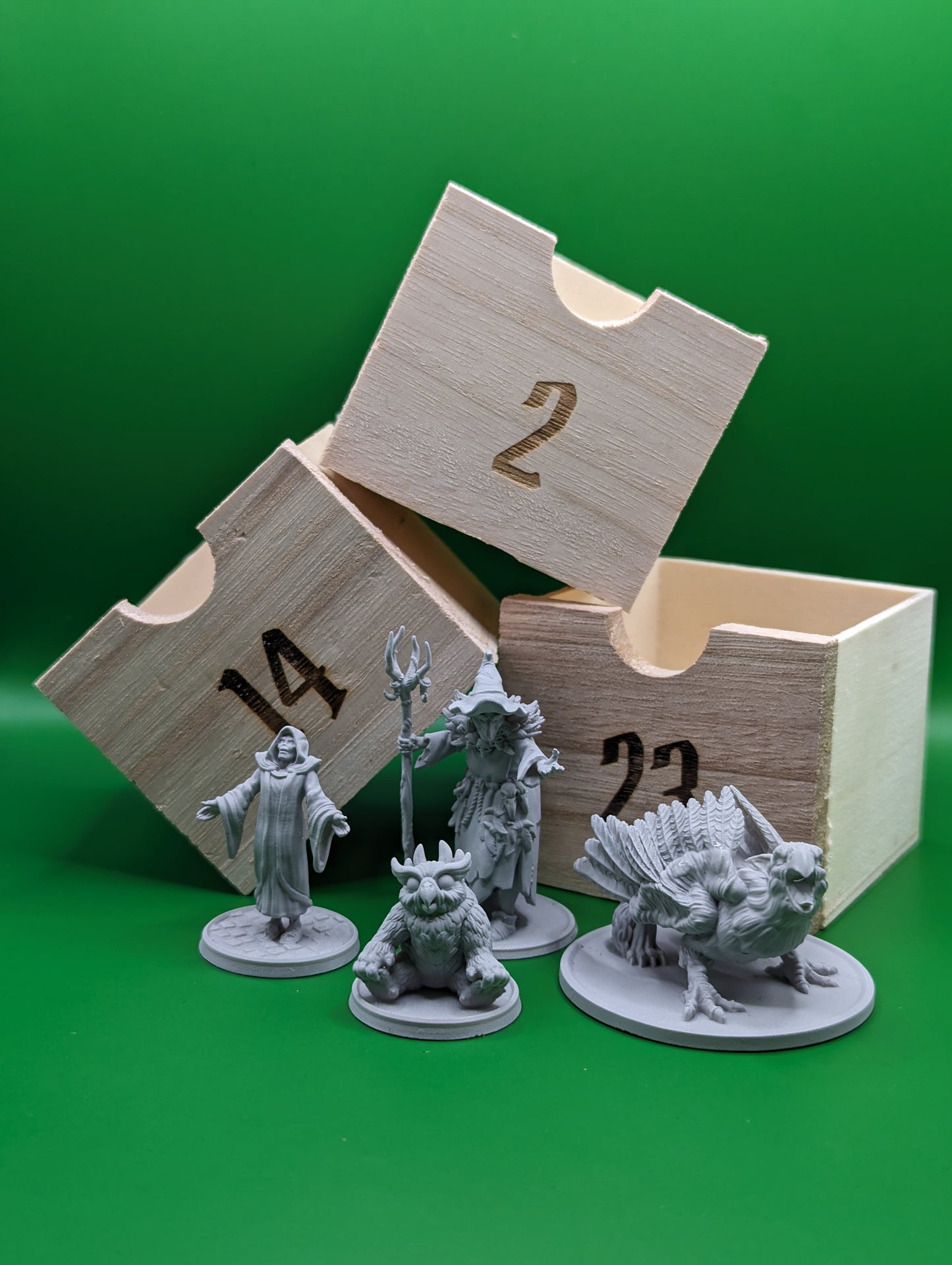 Dungeons and Dragons Advent Calendar - 25 Miniatures
