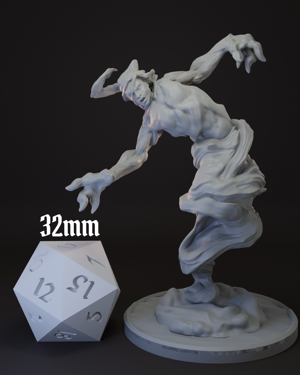 Air Elemental | 4 Variants | Monster Tabletop Miniature