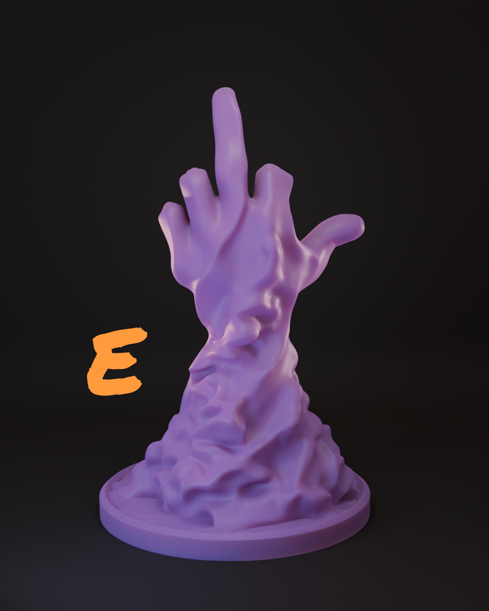 Bigby's Hand | Maximilian's Earthern Grasp | Spell Effect Tabletop Miniature