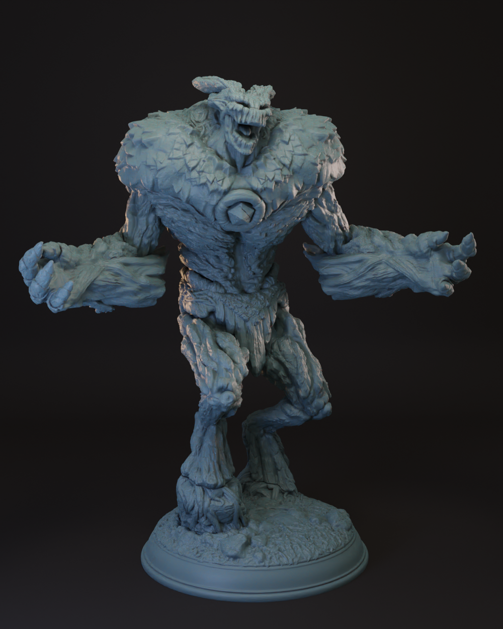 Corrupted Treant | Tree Blight | Forest Spirit Tabletop Miniature