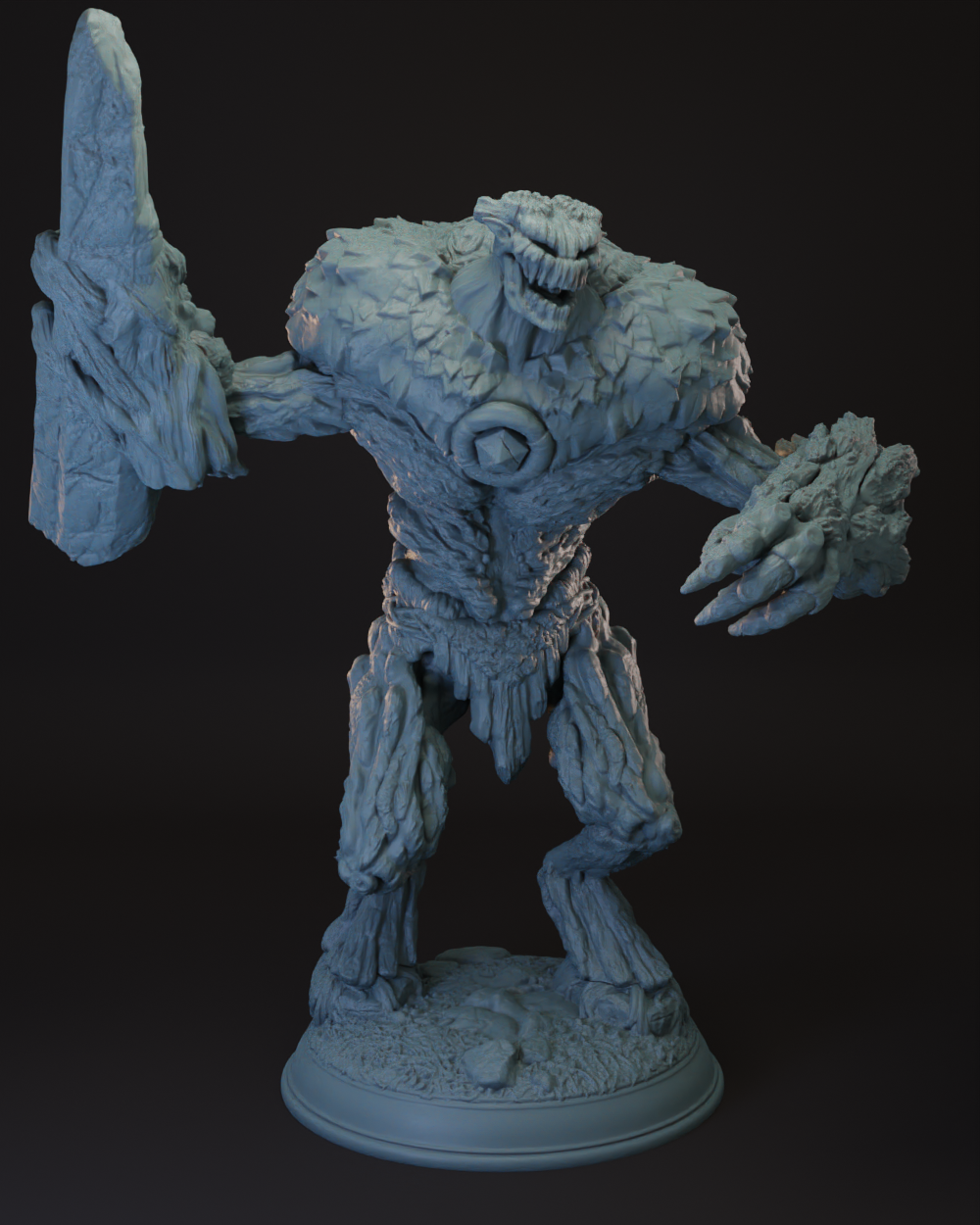 Corrupted Treant | Tree Blight | Forest Spirit Tabletop Miniature