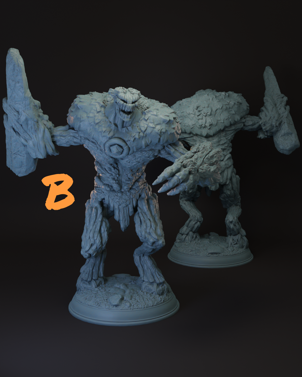 Corrupted Treant | Tree Blight | Forest Spirit Tabletop Miniature