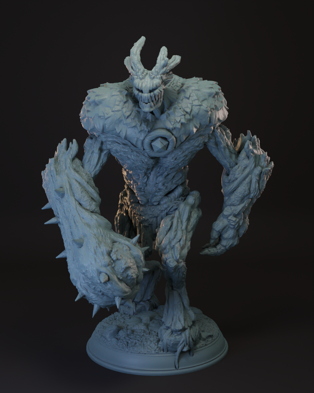 Corrupted Treant | Tree Blight | Forest Spirit Tabletop Miniature