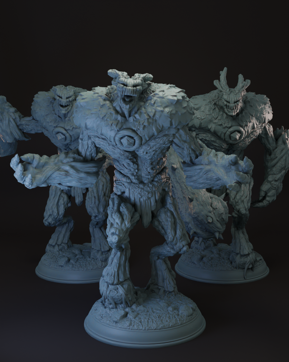 Corrupted Treant | Tree Blight | Forest Spirit Tabletop Miniature