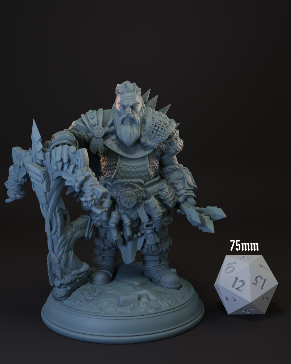 Dwarf | Duergar Ranger | Blood Hunter | Fighter -Telnam- Tabletop Miniature