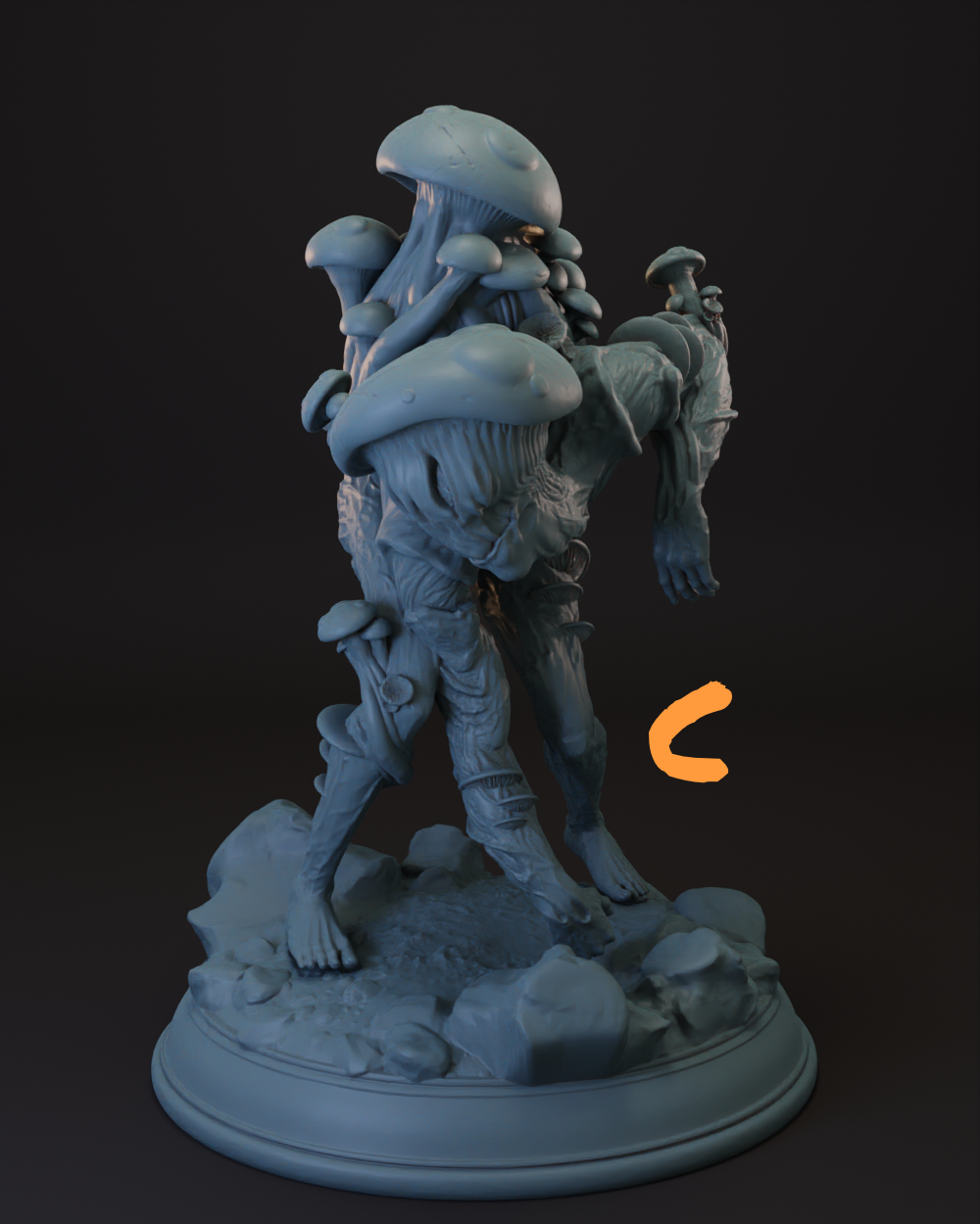 Fungal Zombie | Spore Servant Tabletop Miniature