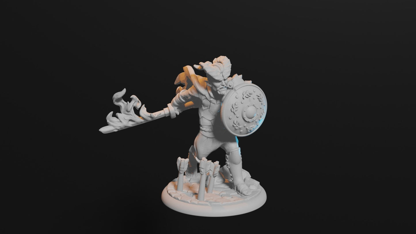 Hero Forge 3D Model STL Example Grey