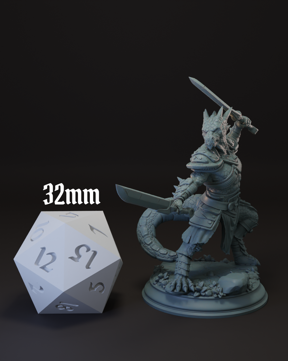 Kobold Warband | Dragonkin Warriors | Tucker's Kobolds Tabletop Miniature