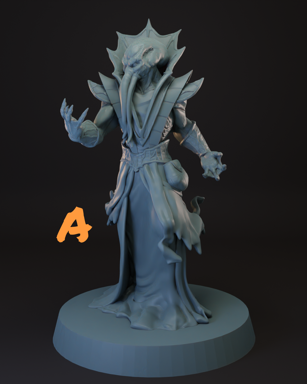 Mind Flayer | Illithid | Ulitharid | Alhoon | Cthulu Tabletop Miniature