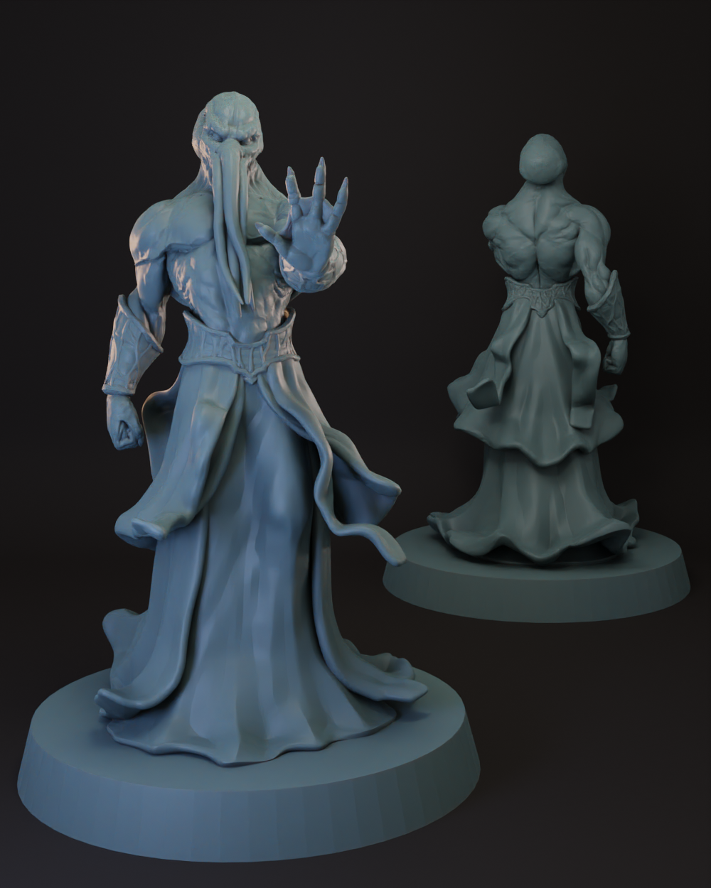 Mind Flayer | Illithid | Ulitharid | Alhoon | Cthulu Tabletop Miniature