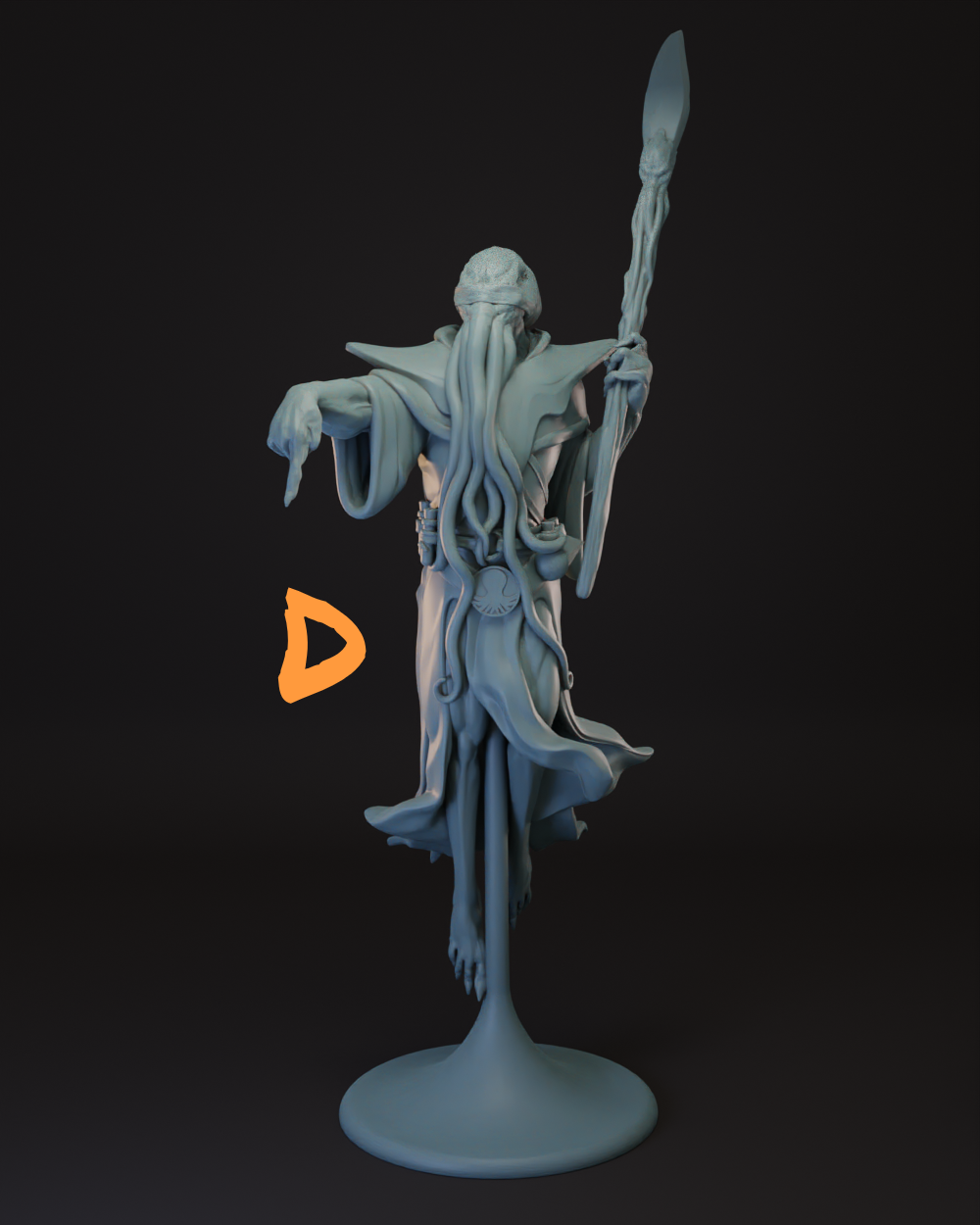 Mind Flayer | Illithid | Ulitharid | Alhoon | Cthulu Tabletop Miniature