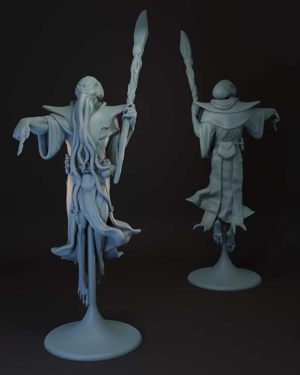 Mind Flayer | Illithid | Ulitharid | Alhoon | Cthulu Tabletop Miniature