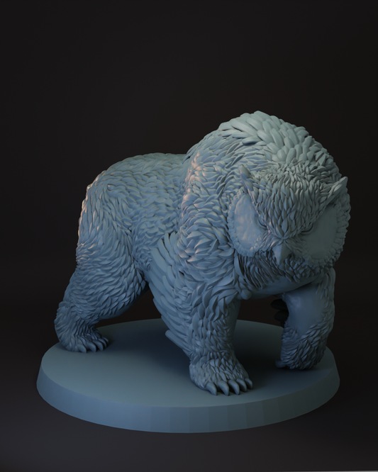 Owlbear Adult Monster Tabletop Miniature