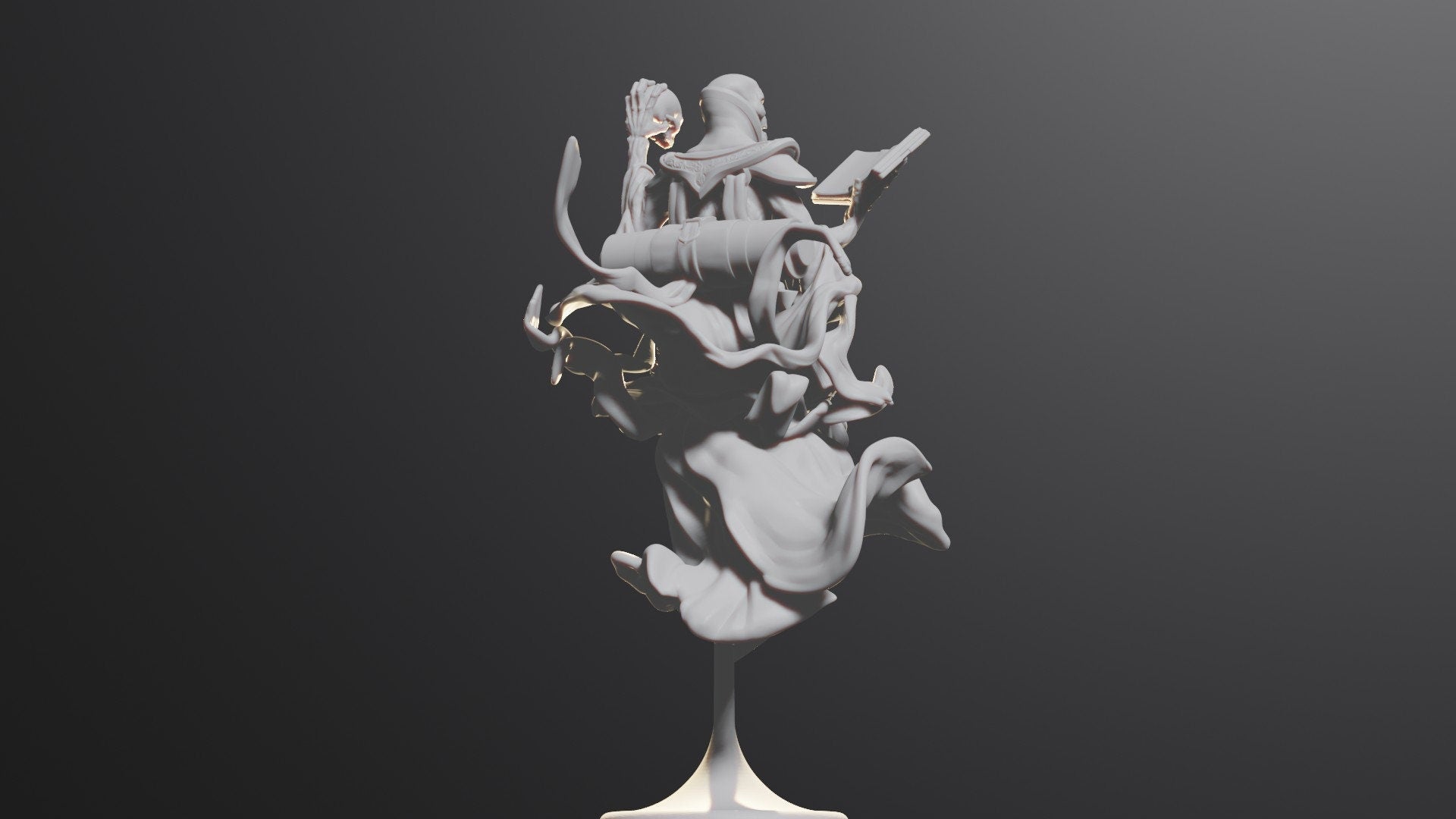 Lich | Necromancer | Vecna Tabletop Miniature for Dungeons and Dragons | Pathfinder | DND