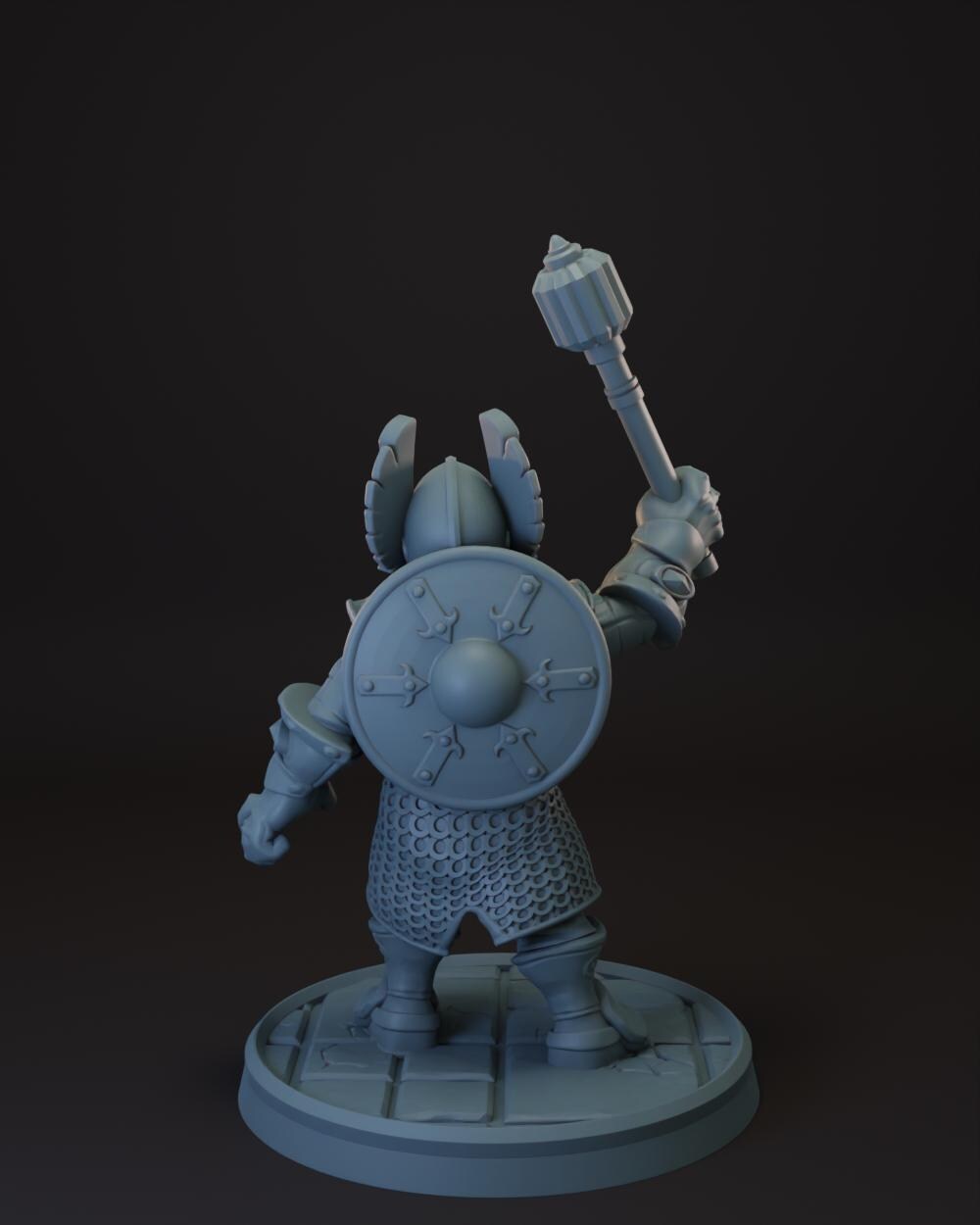 DnD Starter Set | Heroes of the Borderlands Class Character Minis | Tabletop Miniatures for Dungeons and Dragons