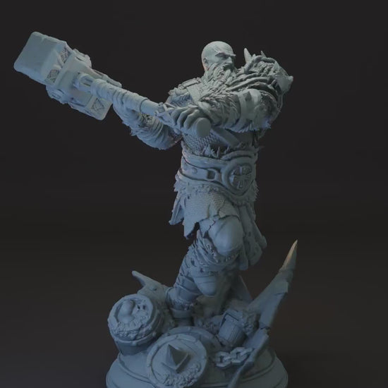 Goliath | Half Giant Barbarian | Fighter -Froth- Tabletop Miniature for Dungeons and Dragons | Pathfinder | DND