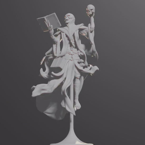 Lich | Necromancer | Vecna Tabletop Miniature for Dungeons and Dragons | Pathfinder | DND