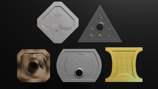 DnD Coin Set | Currency | Copper Silver Gold Electrum Platinum for Dungeons and Dragons