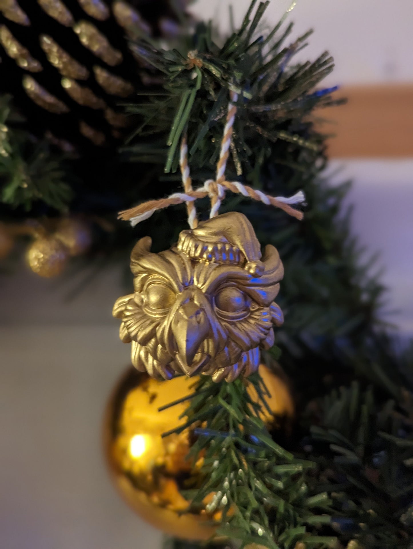 Owlbear Xmas Decoration | Bauble