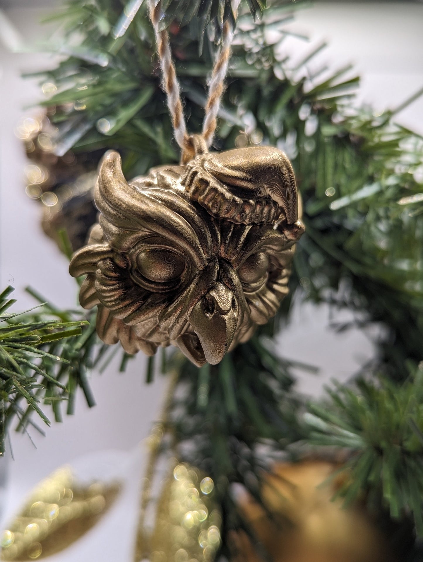 Owlbear Xmas Decoration | Bauble