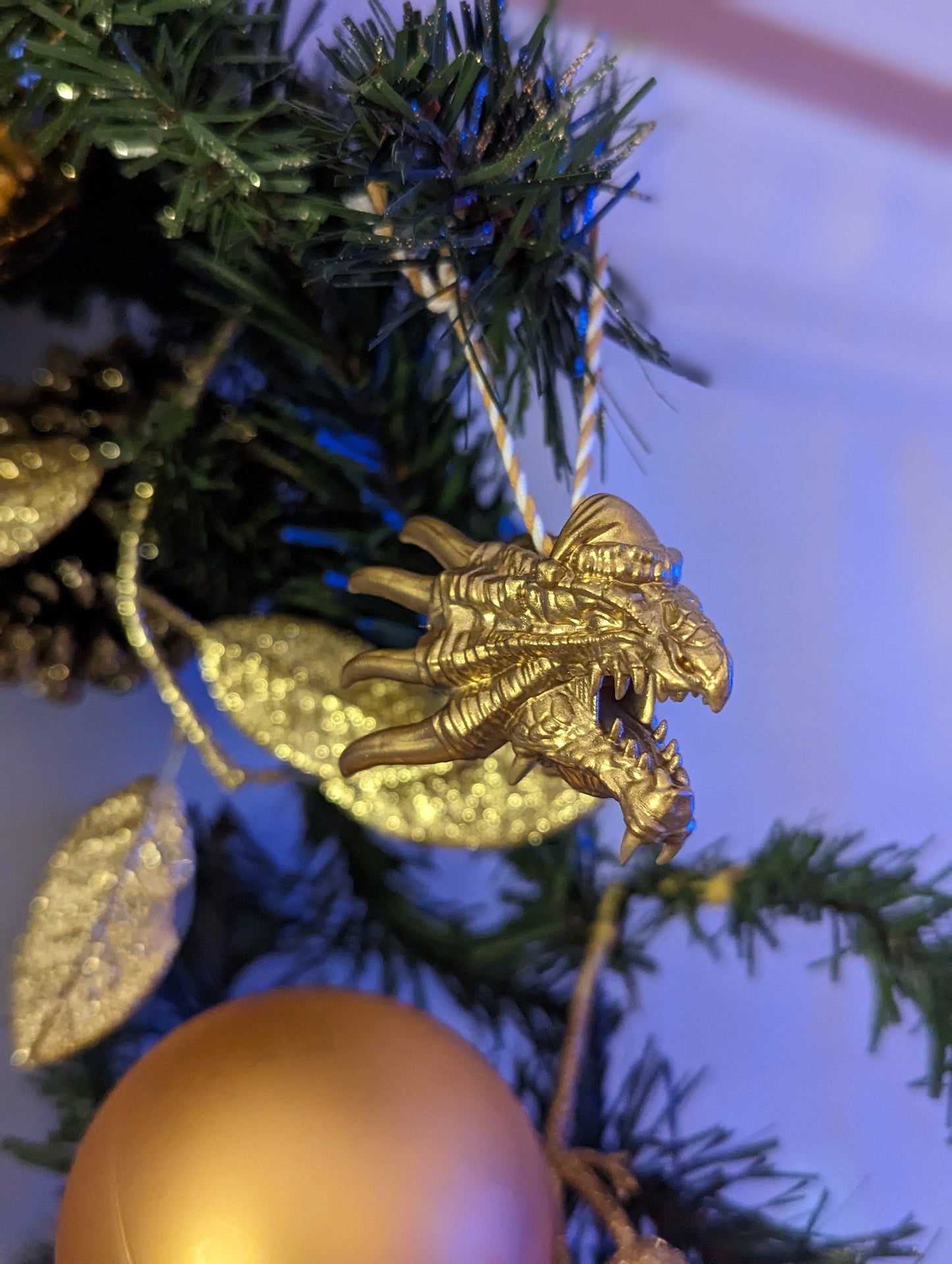 Dragon Xmas Decoration | Bauble | D&D