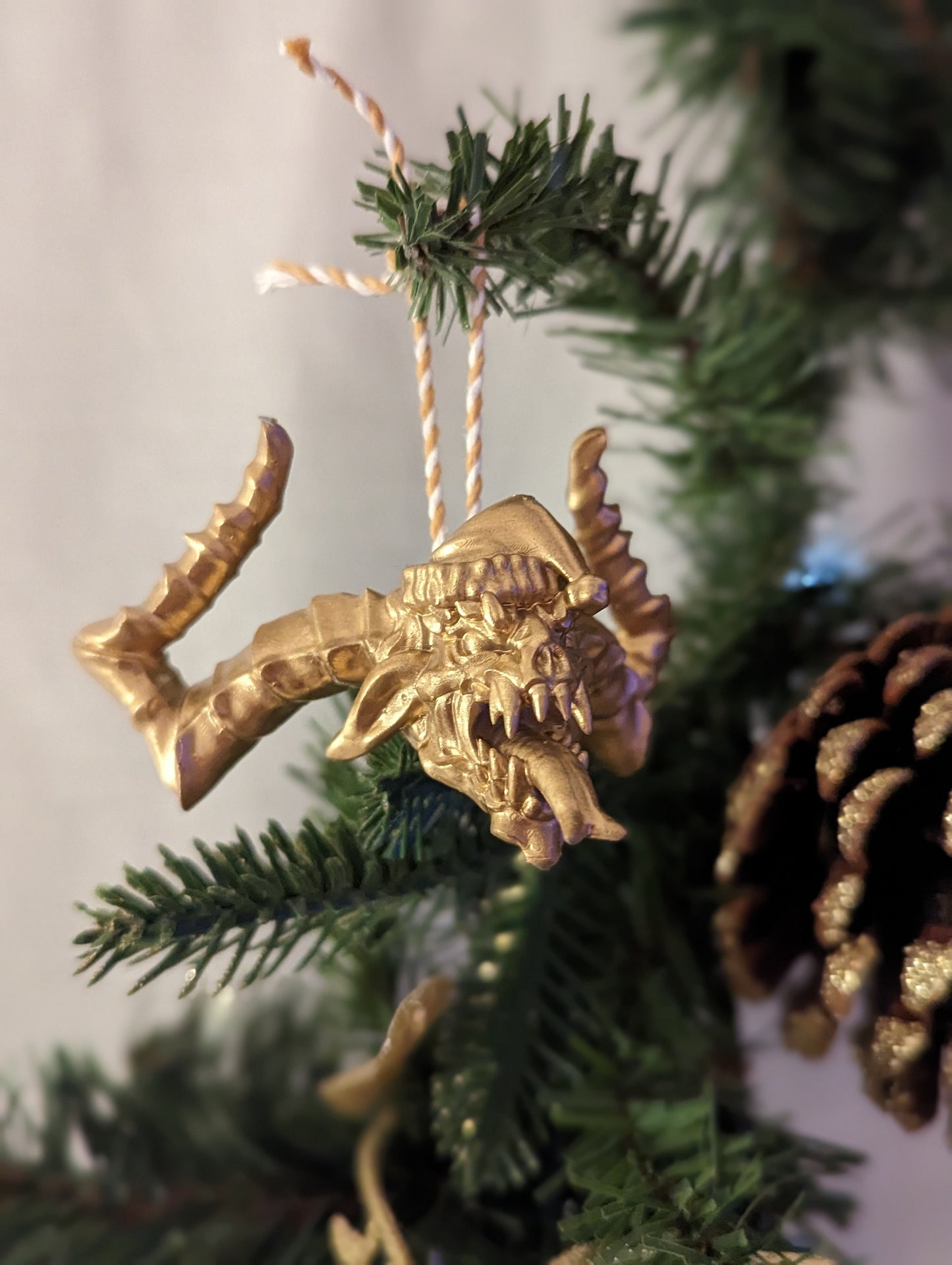 Demon | Devil Xmas Decoration | Bauble |D&D