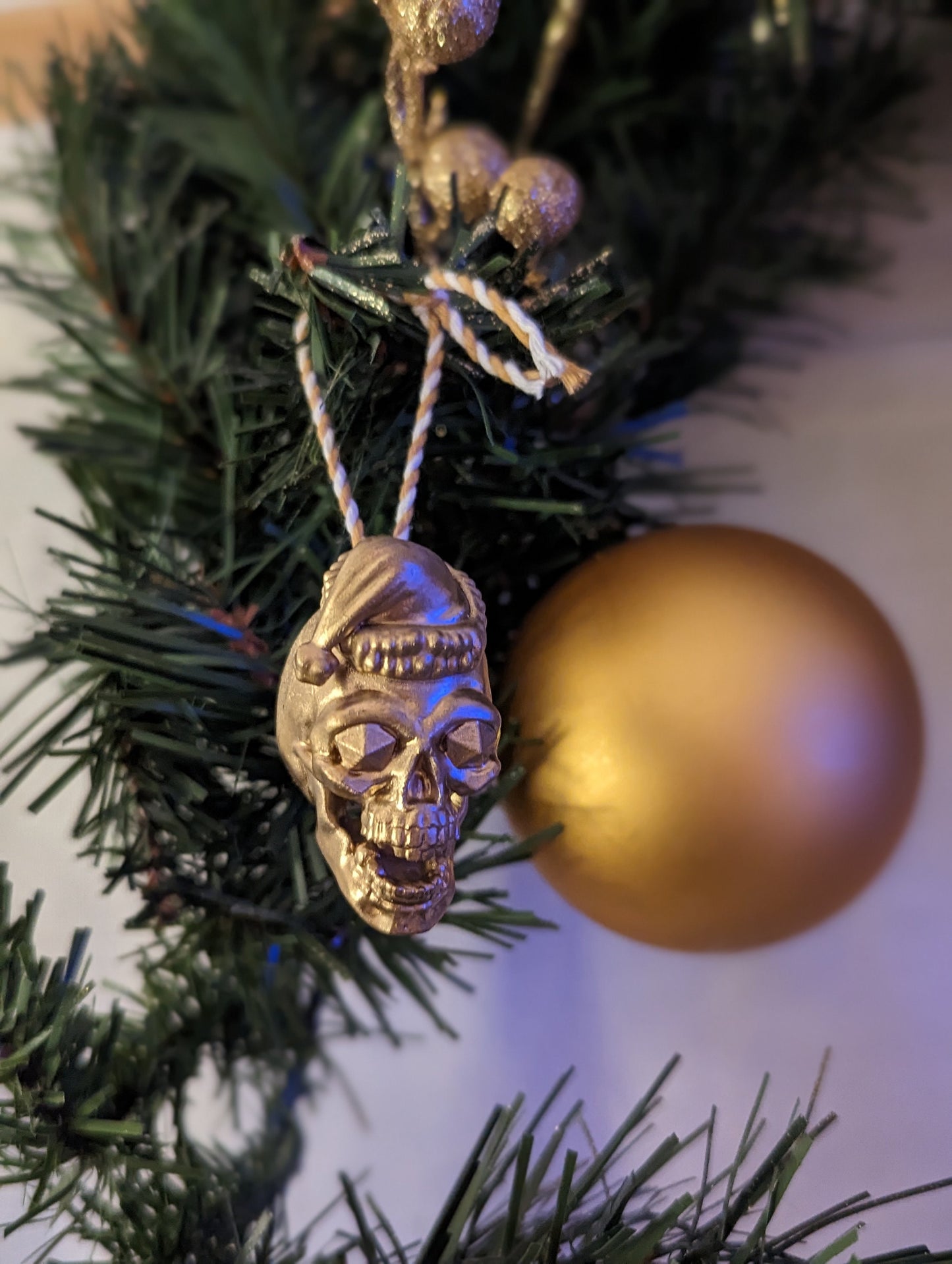 Demilich | Skull Xmas Decoration | Bauble | D&D