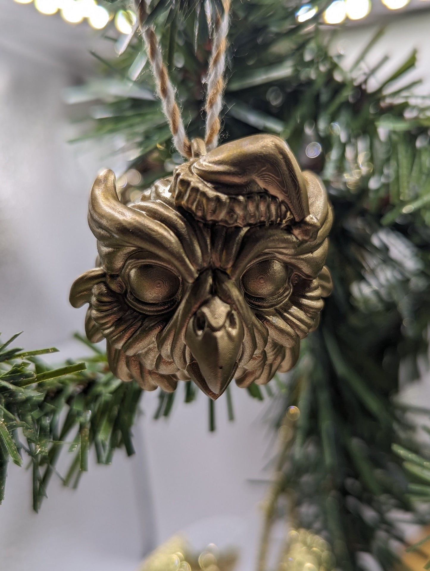 Owlbear Xmas Decoration | Bauble