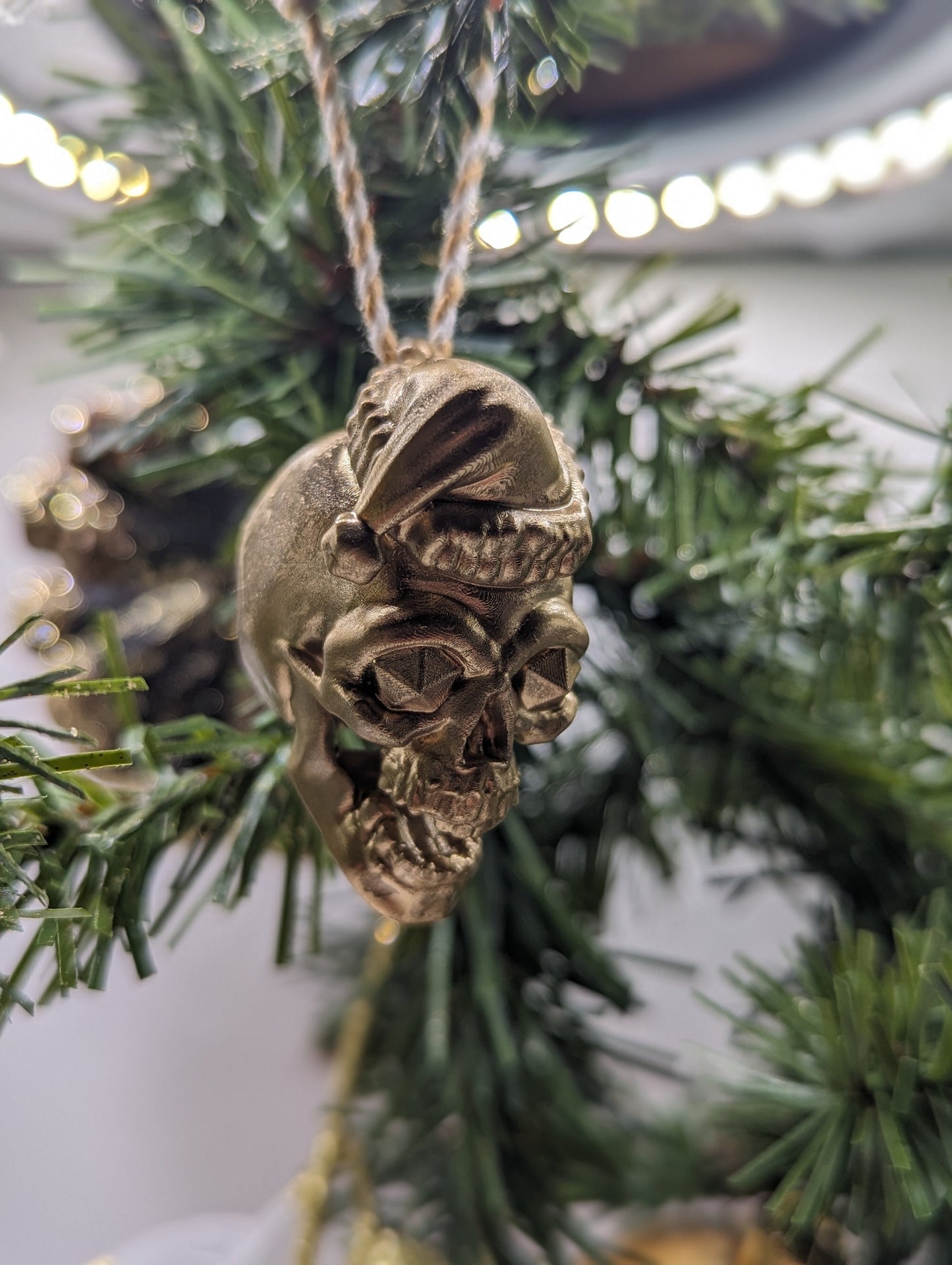 Demilich | Skull Xmas Decoration | Bauble | D&D