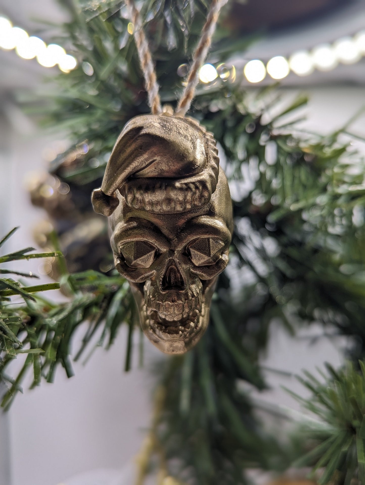 Demilich | Skull Xmas Decoration | Bauble | D&D