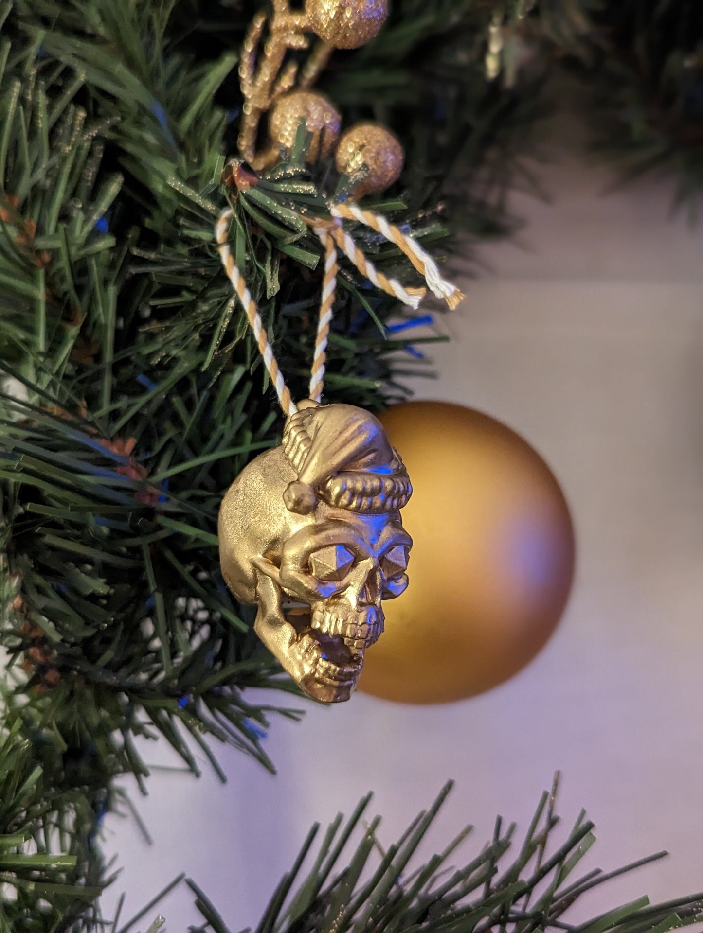 Demilich | Skull Xmas Decoration | Bauble | D&D