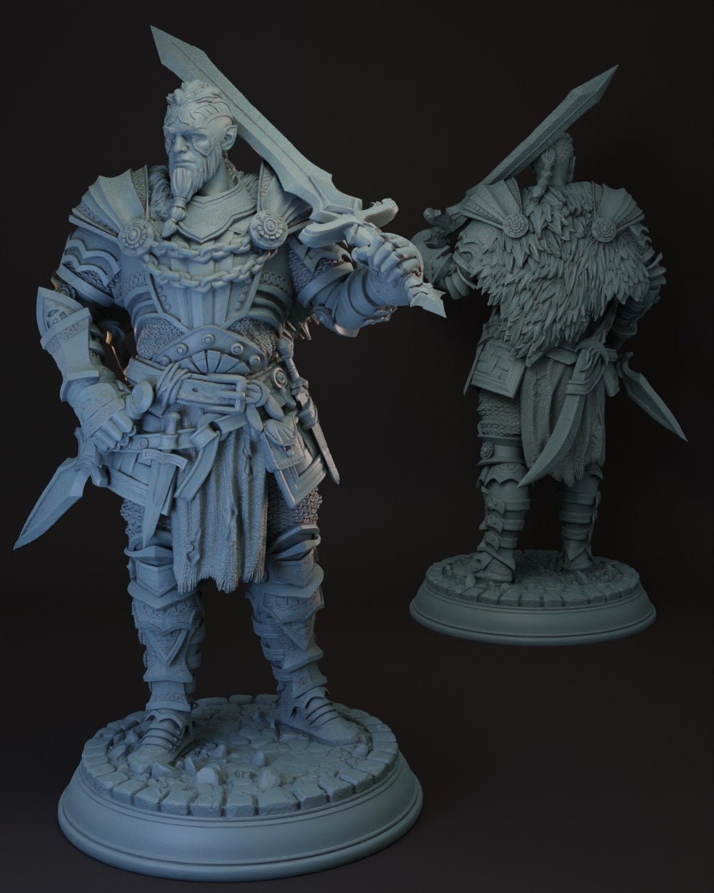 Goliath | Half-Giant Fighter | Barbarian -Akranak- Tabletop Miniature