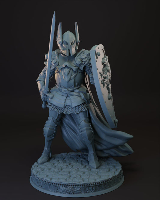 Human | Elf | Half-Elf Paladin | Fighter -Silus- Tabletop Miniature