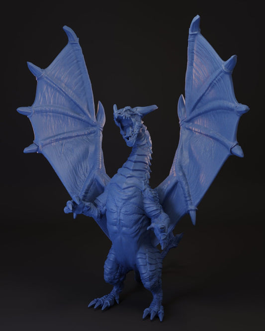 Young Blue Dragon Tabletop Miniature